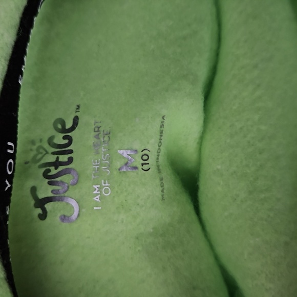 Justice Girls Hoodie Sweatshirt Green - Picture 5 of 6